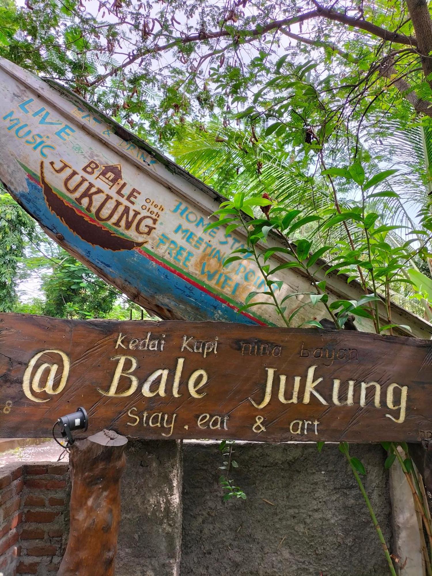Bale Jukung Bed & Breakfast Tanjung  Eksteriør bilde